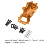 Maxbell 1/14 RC Car Front Gearbox Lower Cover Sturdy Upgrade for 14209 14210 Crawler Gold
