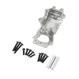 Maxbell 1/14 RC Car Front Gearbox Lower Cover Sturdy Upgrade for 14209 14210 Crawler Silver