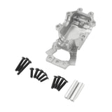 Maxbell 1/14 RC Car Front Gearbox Lower Cover Sturdy Upgrade for 14209 14210 Crawler Silver