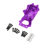 Maxbell 1/14 RC Car Front Gearbox Lower Cover Sturdy Upgrade for 14209 14210 Crawler Violet