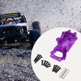 Maxbell 1/14 RC Car Front Gearbox Lower Cover Sturdy Upgrade for 14209 14210 Crawler Violet