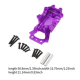 Maxbell 1/14 RC Car Front Gearbox Lower Cover Sturdy Upgrade for 14209 14210 Crawler Violet