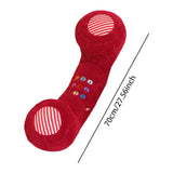 Maxbell Telephone Shaped Pillow Soft Cute Ornament for Xmas Living Room Bedding Room