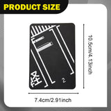 Miniatures Car Parking Lot Collectible Gift Organizer Model Car Display Case black