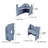 RPG Terrain Countryside Ruins Creative Tabletop RPG Scenery and Game Terrain Style A