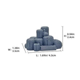 Stacking Barrel Miniature Decoration for Collectors Hobby Enthusiasts Adults
