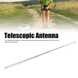 Maxbell 2Pieces 5 Sections Telescopic Antennas M3 Male Thread for Portable Radio TV