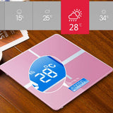Maxbell Digital Weighing Scale: LED Panel, Tempered Glass, Body Tape, 180 KG Capacity - Aladdin Shoppers
