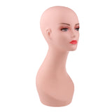 Maxbell Smoky Eye Female Mannequin Dummy Wigs Hat Cap Head Display Holder PVC Stand