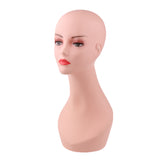 Maxbell Smoky Eye Female Mannequin Dummy Wigs Hat Cap Head Display Holder PVC Stand