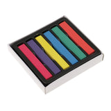 Maxbell Maxbell 6pcs Colorful Temporary Non-toxic Hair Dye Chalks DIY Hair Tint Pastel Kit