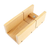 Maxbell Silicone Soap Mold Wood Box Wooden Beveler Planer Handmade Soap Cutting Tool