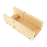 Maxbell Silicone Soap Mold Wood Box Wooden Beveler Planer Handmade Soap Cutting Tool