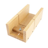 Maxbell Silicone Soap Mold Wood Box Wooden Beveler Planer Handmade Soap Cutting Tool