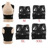 Maxbell Maxbell Back Lumbar Shoulder Support Correction Brace Belt Posture Corrector XXL