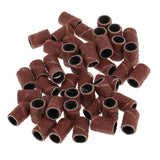 Maxbell Maxbell 50 Piece Nail Drill Sanding Band Machine Replacement Bits Pedicure Tool 80#