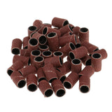 Maxbell Maxbell 100 Pieces Nail Drill Sanding Band Machine Replacement Bit Pedicure 80# 120#