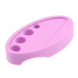 Maxbell Silicone Pigment Pen Holder Permanent Makeup Tattoo Ink Cup Cap Stand Purple