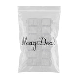 Maxbell Maxbell Empty Storage Container Box Case for Nail Art Tips Rhinestone  Clear