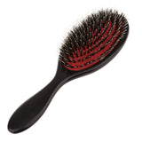 Maxbell Maxbell Black Red Cushion Hair Extension Brush Backcombing Comb DETANGLING & ANTI-STATIC