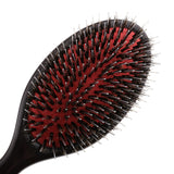 Maxbell Maxbell Black Red Cushion Hair Extension Brush Backcombing Comb DETANGLING & ANTI-STATIC