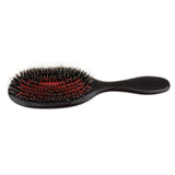 Maxbell Maxbell Durable Plastic Black Oval Salon Home Hair Extension Wig Brush Detangling Cushion Back Comb