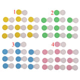 Maxbell Maxbell Set Of 10PCS Compact Portable Contact Lens Case Storage Box Organizer Travel Accessory