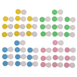 Maxbell Maxbell Set Of 10PCS Compact Portable Contact Lens Case Storage Box Organizer Travel Accessory