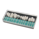 Maxbell Maxbell 13 Pieces Nail Art Acrylic Gel Polishing Grinding Head Tools Ceramic Electric Drill Bits