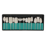 Maxbell Maxbell 13 Pieces Nail Art Acrylic Gel Polishing Grinding Head Tools Ceramic Electric Drill Bits