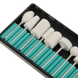 Maxbell Maxbell 13 Pieces Nail Art Acrylic Gel Polishing Grinding Head Tools Ceramic Electric Drill Bits