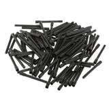 Maxbell Maxbell 100 Pieces Disposable Plastic Mixing Sticks for Tattoo Ink Pigment Mixer Eyebrow Body Art Supply