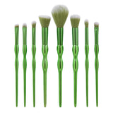 Maxbell Maxbell Pack of 8 Makeup Face Foundation Blush Powder Bronzer Lip Eyeshadow Eyeliner Blending Kabuki Brushes Pencil Beauty Kit