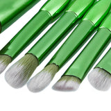 Maxbell Maxbell Pack of 8 Makeup Face Foundation Blush Powder Bronzer Lip Eyeshadow Eyeliner Blending Kabuki Brushes Pencil Beauty Kit