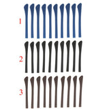 50 Pieces Eyeglasses Temple End Tips Ear Sock Tubes Replacement Repair