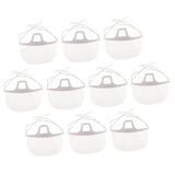 Maxbell 10 Pieces Higienic Mouth Mask For Tattoo Microblading Permanent Makeup