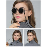 Maxbell Anti Slip Eyeglass Holder Necklace Sunglass Eyewear Neck Strap Chain Black - Aladdin Shoppers