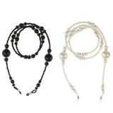 Maxbell Anti Slip Eyeglass Holder Necklace Sunglass Eyewear Neck Strap Chain Black - Aladdin Shoppers