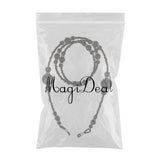 Maxbell Anti Slip Eyeglass Holder Necklace Sunglass Eyewear Neck Strap Chain Black - Aladdin Shoppers