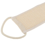 Maxbell Maxbell Natural Linen Exfoliating Back Scrubber Bath Shower Strap Spa Skin Brush Sponge Body Cleaning