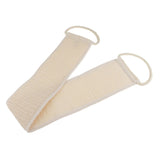 Maxbell Maxbell Natural Linen Exfoliating Back Scrubber Bath Shower Strap Spa Skin Brush Sponge Body Cleaning