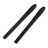 Maxbell Maxbell Pack of 10 Silicone Rubber Eyeglasses Spectacle Reading Glasses Temple Cover End Tips Ear Socks Tubes Replacement Kit Black