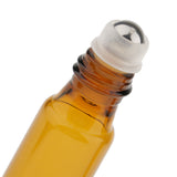 Maxbell Maxbell 10 ml (1/3 fl oz) Gold Glass Essential Oil Gel Roll On Bottles - Pack of 6+1