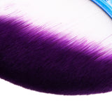 Maxbell Maxbell Mermaid Fish Angled Makeup Brush Foundation Cream Powder Blush Tool Rainbow