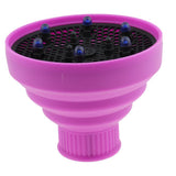 Maxbell Maxbell Universal Silicone Hair Dryer Blower Diffuser Hairdress Tool Purple