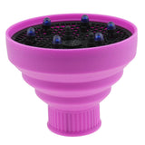 Maxbell Maxbell Universal Silicone Hair Dryer Blower Diffuser Hairdress Tool Purple