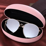 Maxbell Maxbell Portable Elegant Protective Large Eyeglasses Sunglasses Display Case Cover Organiser Storage Box
