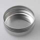 Maxbell Maxbell Lot 50 Disposable Lip Gloss Brush + Lot 12 Aluminum Round Tins Container 10g