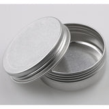 Maxbell Maxbell Lot 50 Disposable Lip Gloss Brush + Lot 12 Aluminum Round Tins Container 10g
