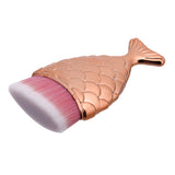 Maxbell Maxbell Mermaid Cosmetic Makeup Brush for Face Foundation Blush Powder Flat Hair